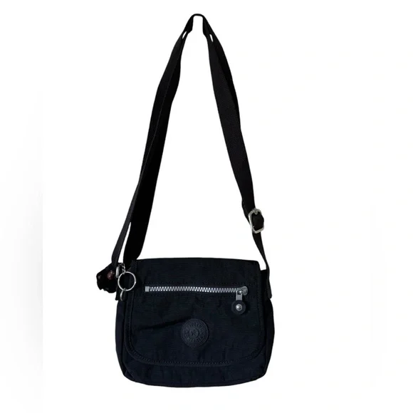 Kipling Mini Crossbody Handbag Sabian Black monkey keychain - Picture 7 of 7